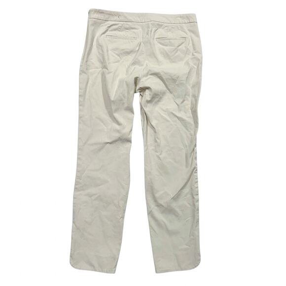 Talbots Chatham Ankle Pants Size 8 Women's Beige Khaki Capris Culottes Summer - Picture 5 of 9